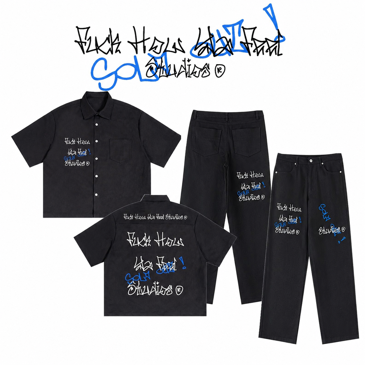 FHYF BUTTON UP SET
